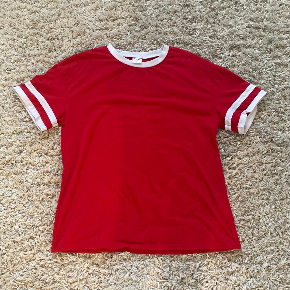 Crewneck Women's T-Shirt - Red Varsity